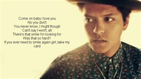 bruno mars perm|Bruno Mars – Perm Lyrics .